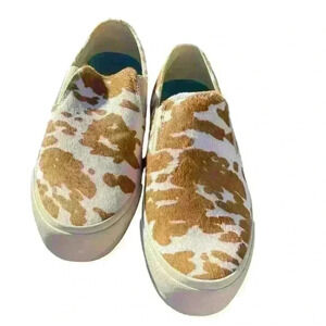 SeaVees Baja Platform Mulholland Cowhide Sneakers Women's Size 9.5 EUC